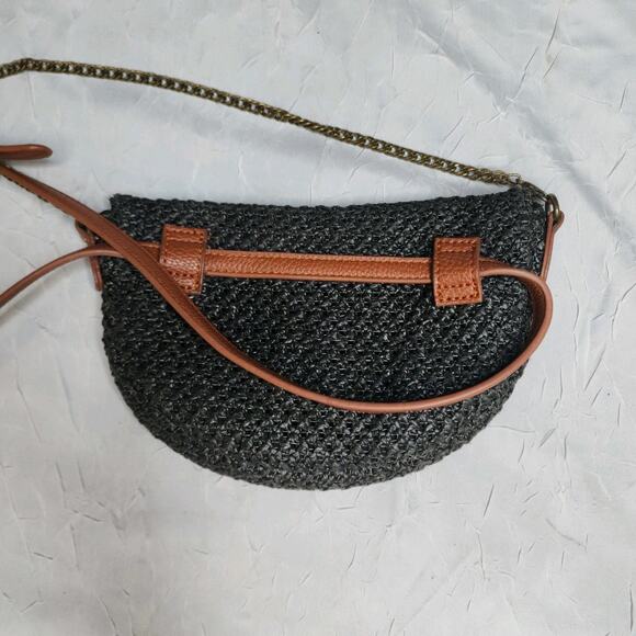 Anthropologie Womens Bag Convertible Crossbody / Waist Fanny Pack Half Moon - Picture 2 of 7